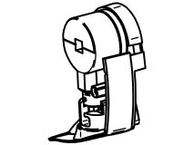Thule Omnistor binnenkap & opdraaimechanisme links 5200 Antraciet thumbnail