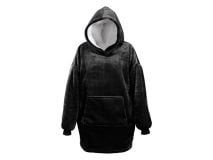 Unique Living oversized hoodie - Black thumbnail