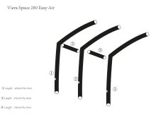 Obelink Viera Space 280/390 Easy Air dwars airtube L thumbnail
