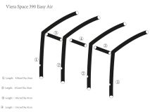 Obelink Viera Space 280/390 Easy Air dwars airtube L thumbnail
