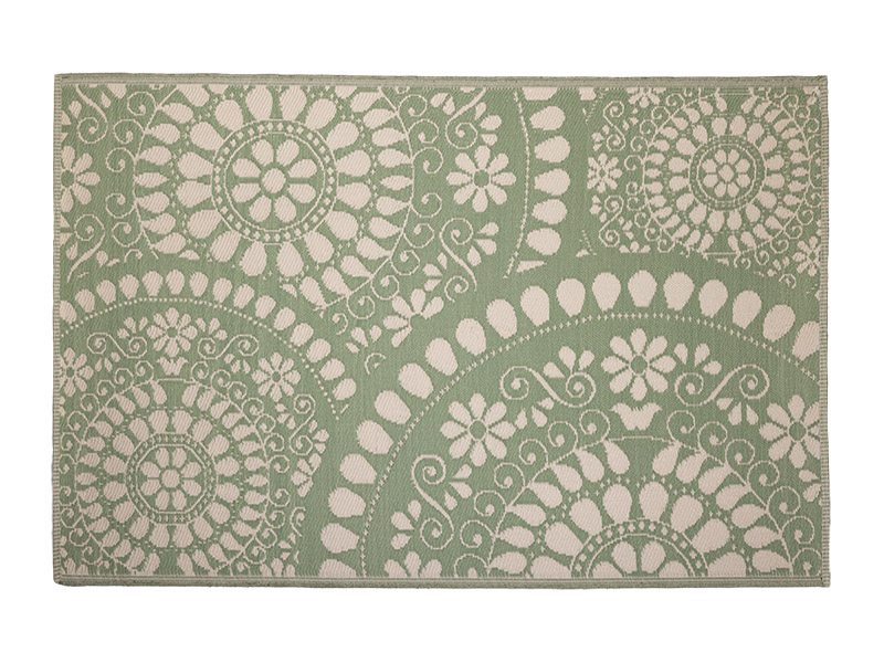 Esschert Design asymmetrische cirkels buitenkleed