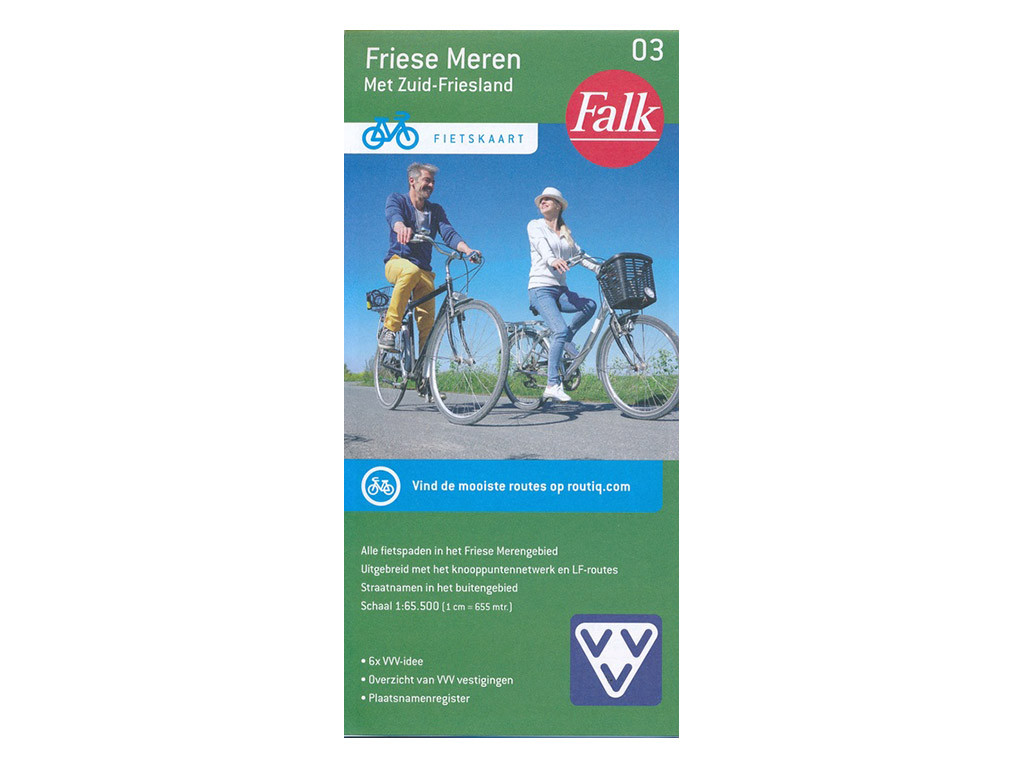 Falk Friese Meren met Zuid-Friesland 03 fietskaart