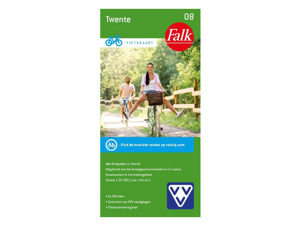 Falk Twente 08 fietskaart