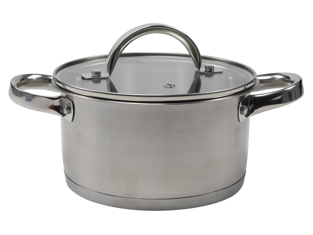 Cooking 1,8 liter kookpan met glazen deksel