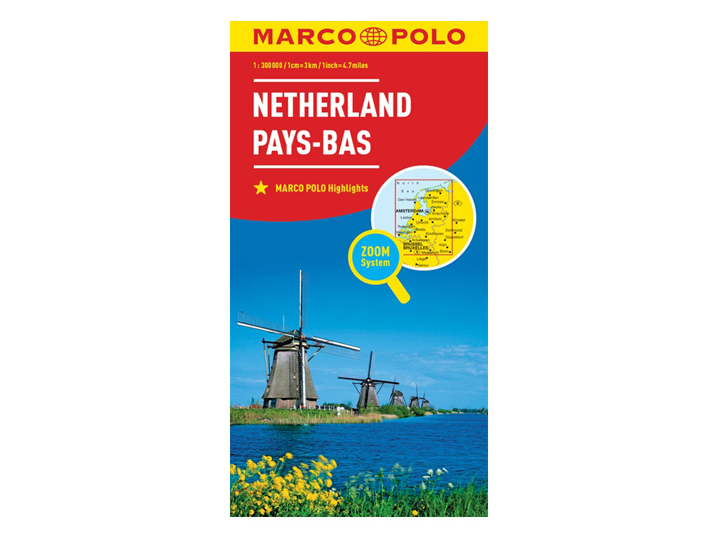 Marco Polo Nederland wegenkaart
