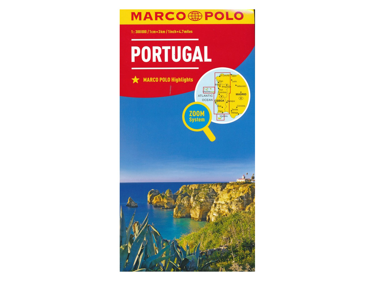 Marco Polo Portugal wegenkaart