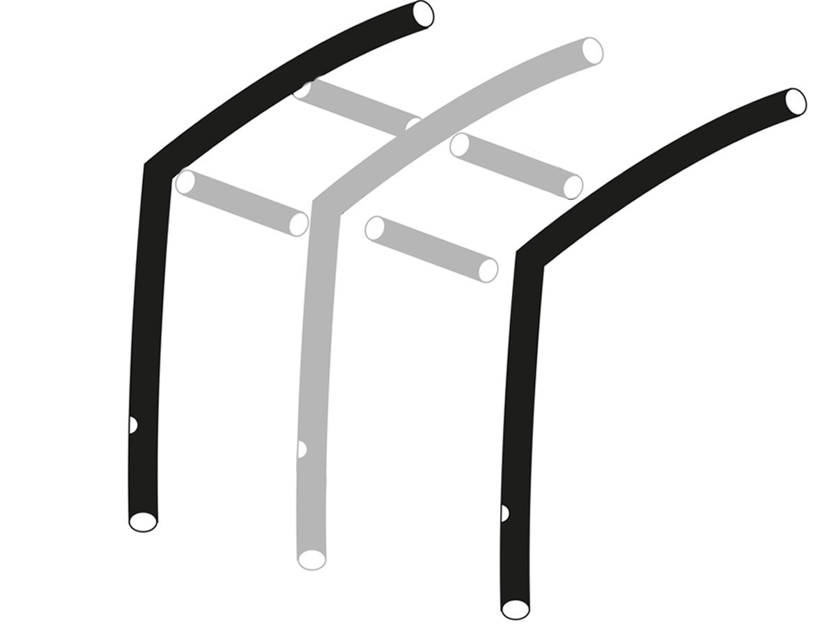 Obelink Mobil 320 Easy Air maat 3 hoofd airtube links/rechts