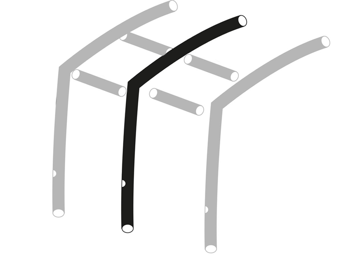 Obelink Mobil 320 Easy Air maat 4 hoofd airtube midden