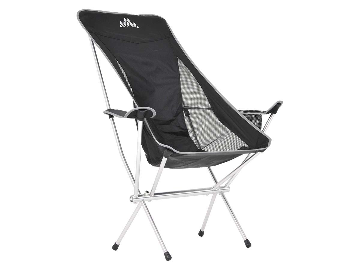 Obelink Ultra Light armchair vouwstoel - Campingstoel - Lichtgewicht - Compact - Polyester - Alumini