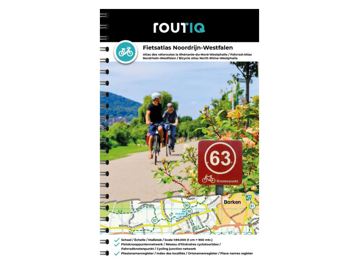 Routiq Noordrijn-Westfalen fietsatlas