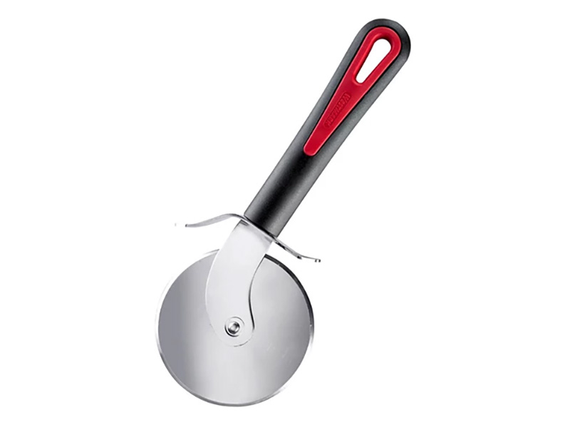 Westmark Gallant pizzames uit rvs en kunststof zwart en rood 20.5x8.1x2cm