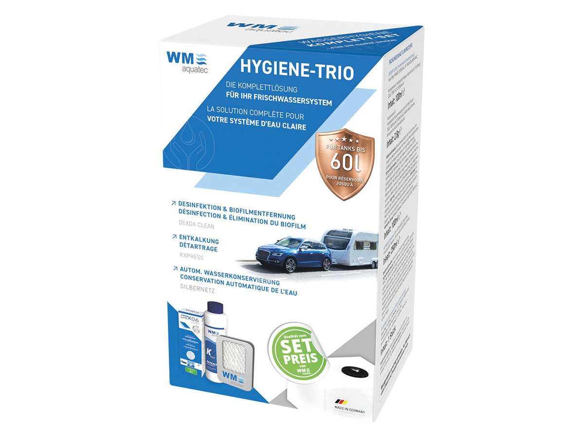 WM Aquatec Hygiene-Trio voor 60 liter tank