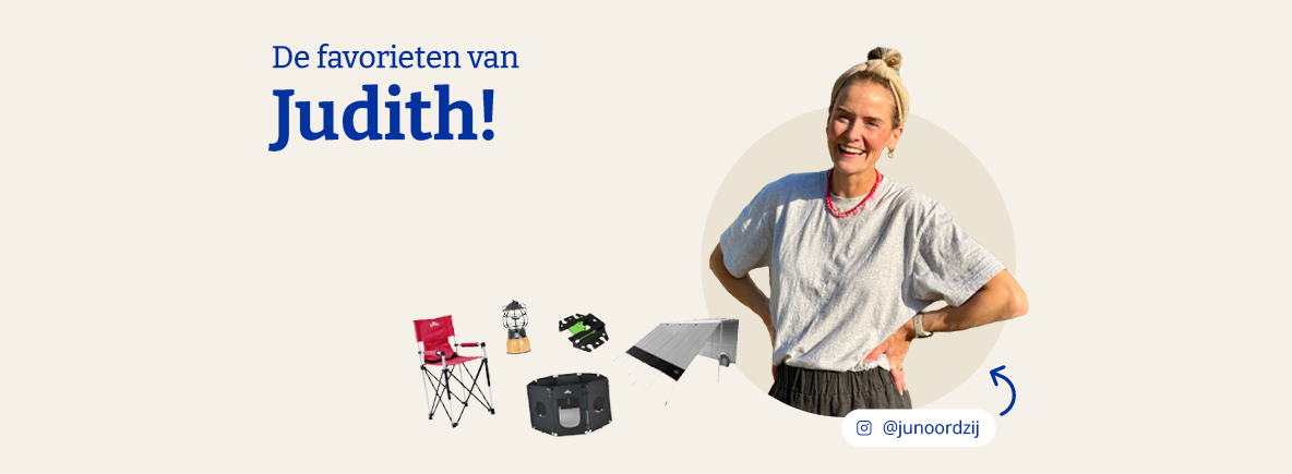 de kampeerfavorieten van Judith