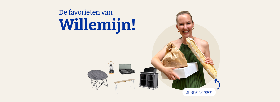 de kampeerfavorieten van Willemijn