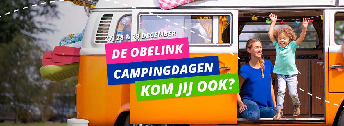 27, 28 en 29 december - De Obelink Campingdagen