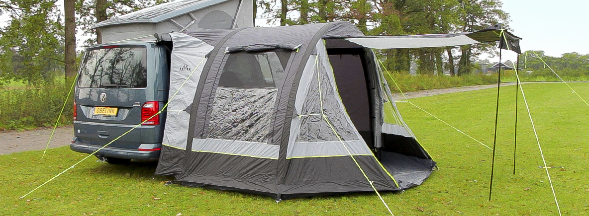 Welke modellen opblaasbare campertenten zijn er?
