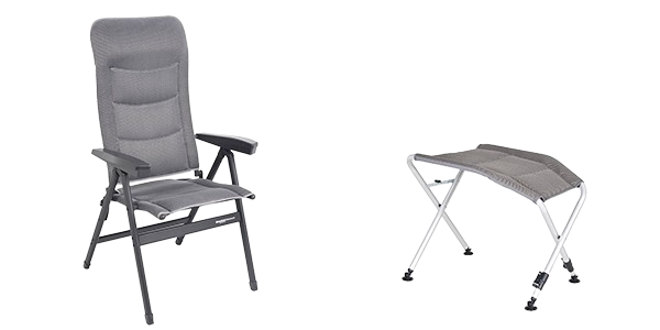 Westfield Advancer stoel en Obelink Corsa voetenbank