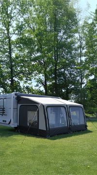 Obelink Supreme Easy Air Connected voortent.