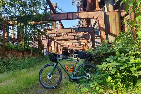 fietsen in het Ruhrgebiet