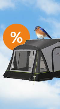 Nu &euro; 50 korting op de Rio 320 voortent.